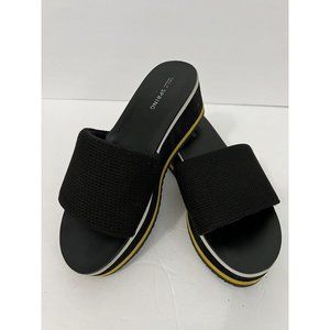 Larelasien Platform Sandals Call It spring Black Sides Size 8